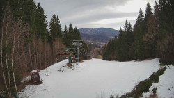 Výstupní stanice lanové dráhy