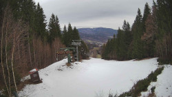 Výstupní stanice lanové dráhy