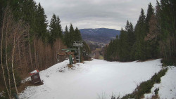 Výstupní stanice lanové dráhy