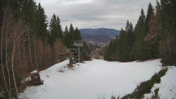 Výstupní stanice lanové dráhy