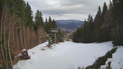 Výstupní stanice lanové dráhy