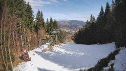 Výstupní stanice lanové dráhy