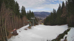 Výstupní stanice lanové dráhy