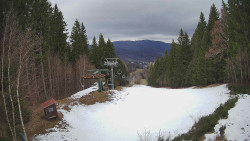 Výstupní stanice lanové dráhy