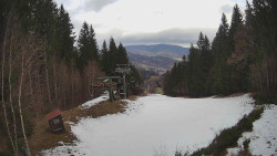 Výstupní stanice lanové dráhy