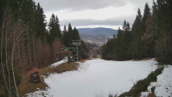 Výstupní stanice lanové dráhy