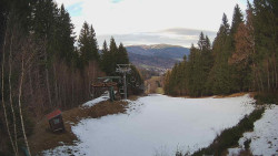 Výstupní stanice lanové dráhy