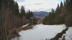 Výstupní stanice lanové dráhy