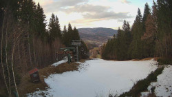 Výstupní stanice lanové dráhy