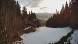 Výstupní stanice lanové dráhy