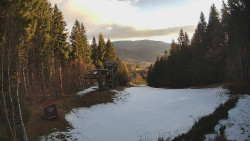 Výstupní stanice lanové dráhy