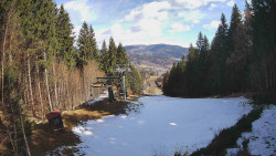 Výstupní stanice lanové dráhy