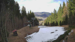 Výstupní stanice lanové dráhy