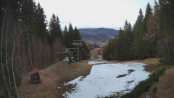 Výstupní stanice lanové dráhy