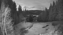 Výstupní stanice lanové dráhy