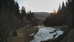 Výstupní stanice lanové dráhy