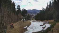 Výstupní stanice lanové dráhy