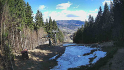 Výstupní stanice lanové dráhy