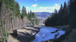 Výstupní stanice lanové dráhy