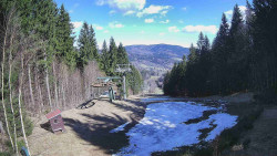 Výstupní stanice lanové dráhy