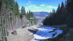 Výstupní stanice lanové dráhy