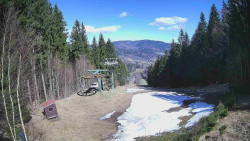 Výstupní stanice lanové dráhy