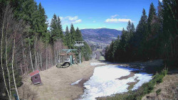 Výstupní stanice lanové dráhy