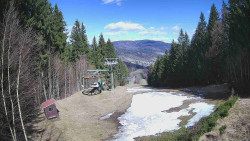 Výstupní stanice lanové dráhy