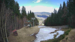 Výstupní stanice lanové dráhy