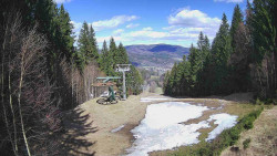 Výstupní stanice lanové dráhy