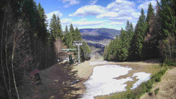 Výstupní stanice lanové dráhy