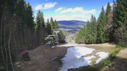 Výstupní stanice lanové dráhy