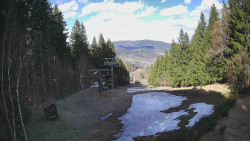 Výstupní stanice lanové dráhy