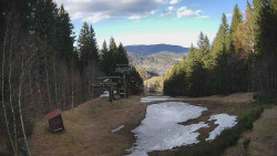 Výstupní stanice lanové dráhy