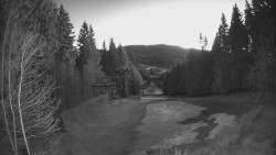 Výstupní stanice lanové dráhy