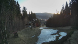 Výstupní stanice lanové dráhy