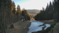 Výstupní stanice lanové dráhy