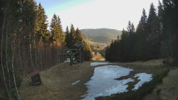 Výstupní stanice lanové dráhy