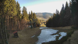 Výstupní stanice lanové dráhy