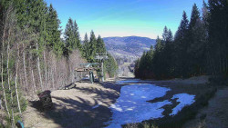 Výstupní stanice lanové dráhy