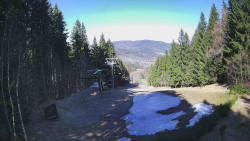 Výstupní stanice lanové dráhy