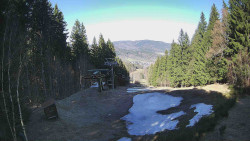 Výstupní stanice lanové dráhy