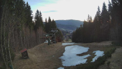 Výstupní stanice lanové dráhy