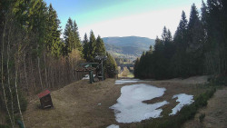 Výstupní stanice lanové dráhy