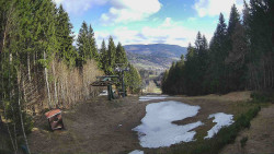 Výstupní stanice lanové dráhy