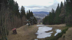 Výstupní stanice lanové dráhy