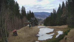 Výstupní stanice lanové dráhy