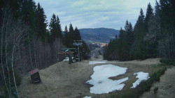 Výstupní stanice lanové dráhy