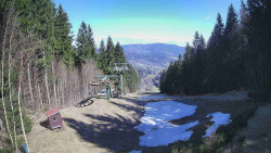 Výstupní stanice lanové dráhy