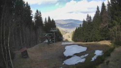 Výstupní stanice lanové dráhy